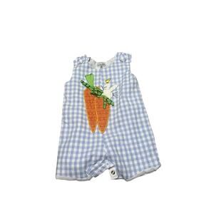 Mudpie Baby Romper Easter Bunny Carrot size 0-6 months